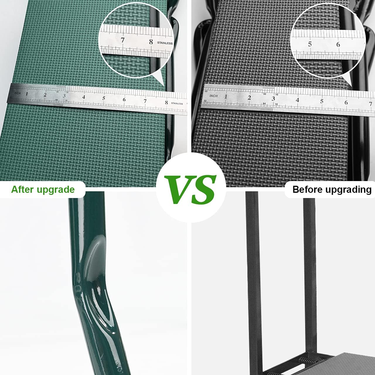 2-in-1 Foldable Garden Kneeler & Seat | Ergonomic Gardening Bench 🌿🌻