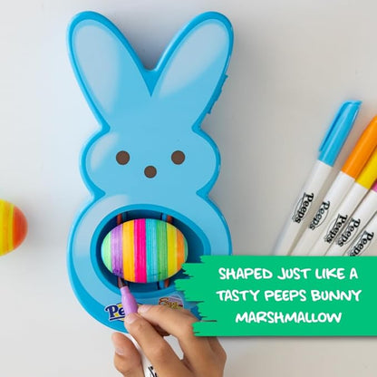 Eggmazing Peeps Hasen-Eier-Dekorator – 6 schnell trocknende, ungiftige Filzstifte, ab 3 Jahren