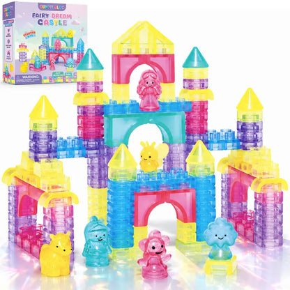 Blocs de construction souples en gelée - Jouet sensoriel et scientifique (STEM) compressible pour tout-petits 🧩✨