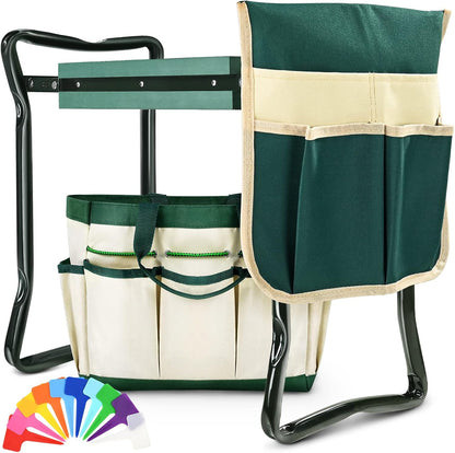 2-in-1 Foldable Garden Kneeler & Seat | Ergonomic Gardening Bench 🌿🌻