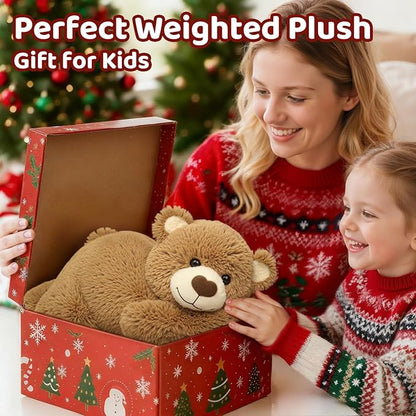FunFlick 2-5 lbs verstellbare, beschwerte Kuh-Plüschfigur, 58 cm – Wärme-/Kältetherapie