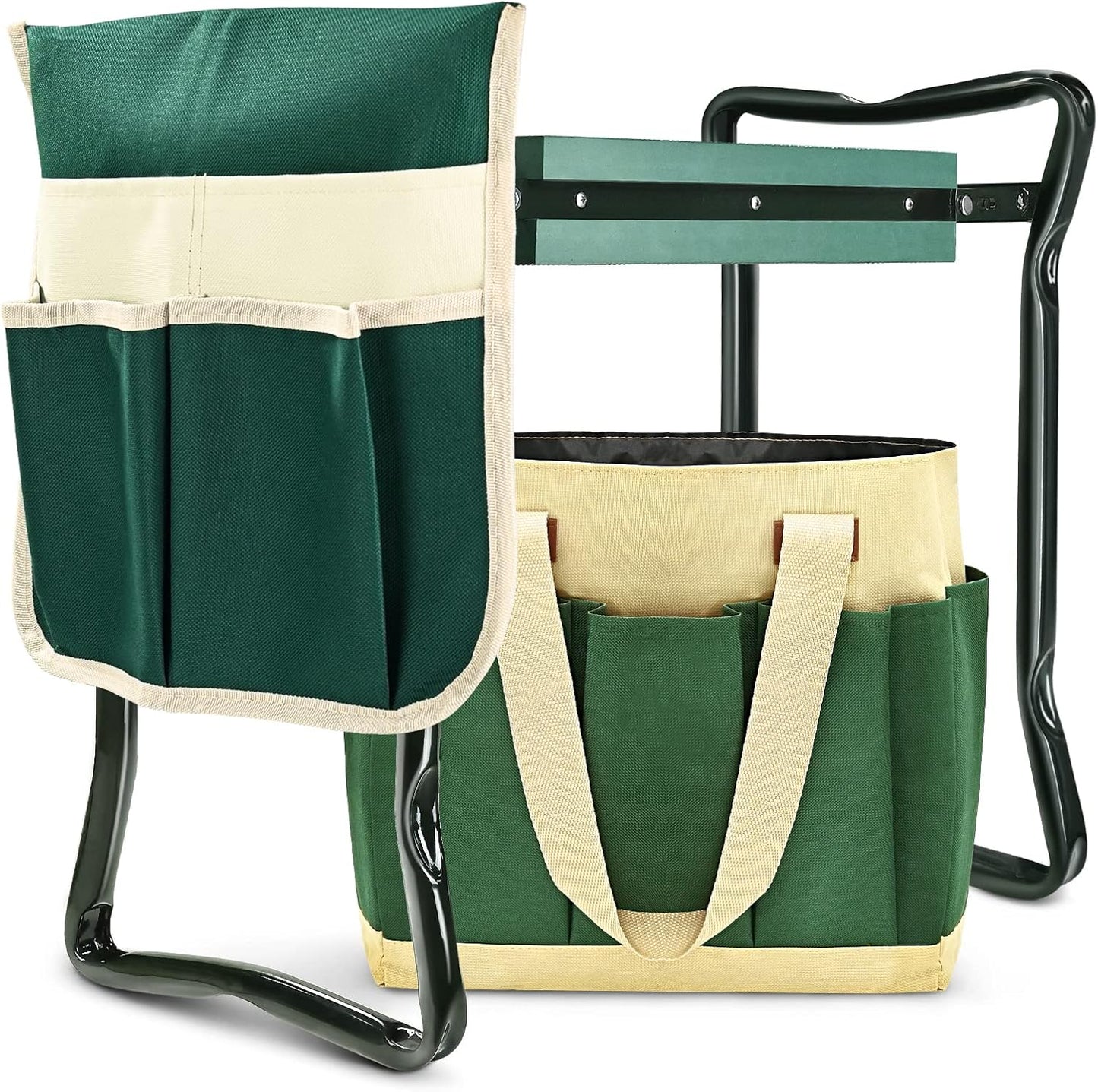 2-in-1 Foldable Garden Kneeler & Seat | Ergonomic Gardening Bench 🌿🌻