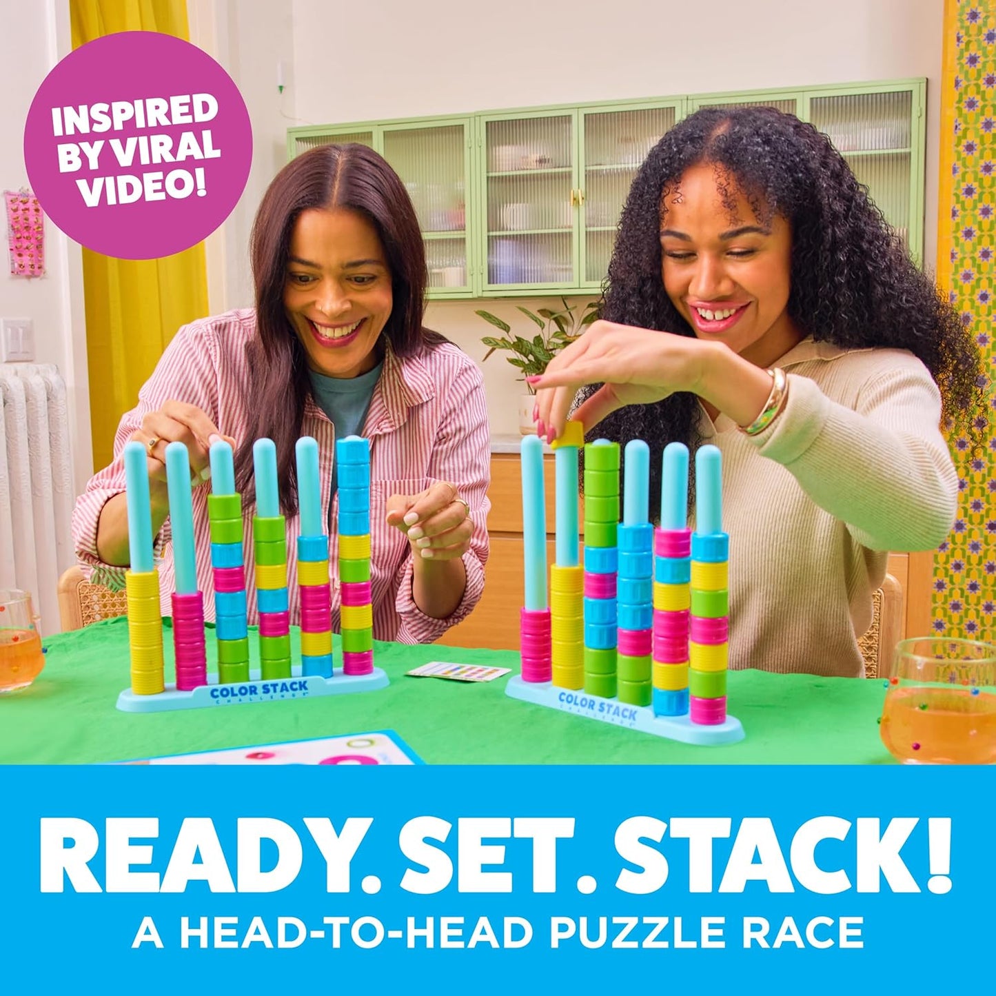 Color Stack Challenge - Rasanter Farbabstimmungs-Puzzlespielspaß für Familie & Partys 🧩🌈