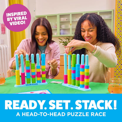 Color Stack Challenge - Rasanter Farbabstimmungs-Puzzlespielspaß für Familie & Partys 🧩🌈
