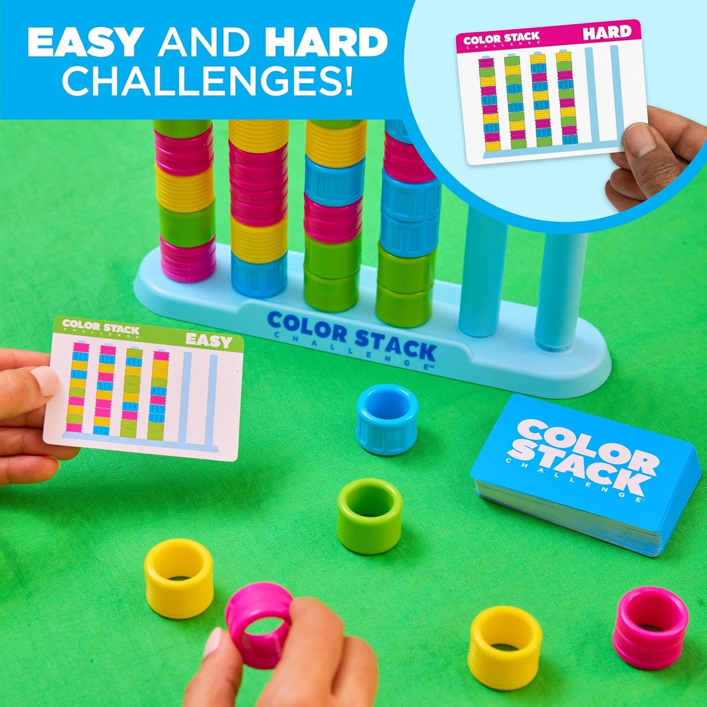 Color Stack Challenge - Rasanter Farbabstimmungs-Puzzlespielspaß für Familie & Partys 🧩🌈