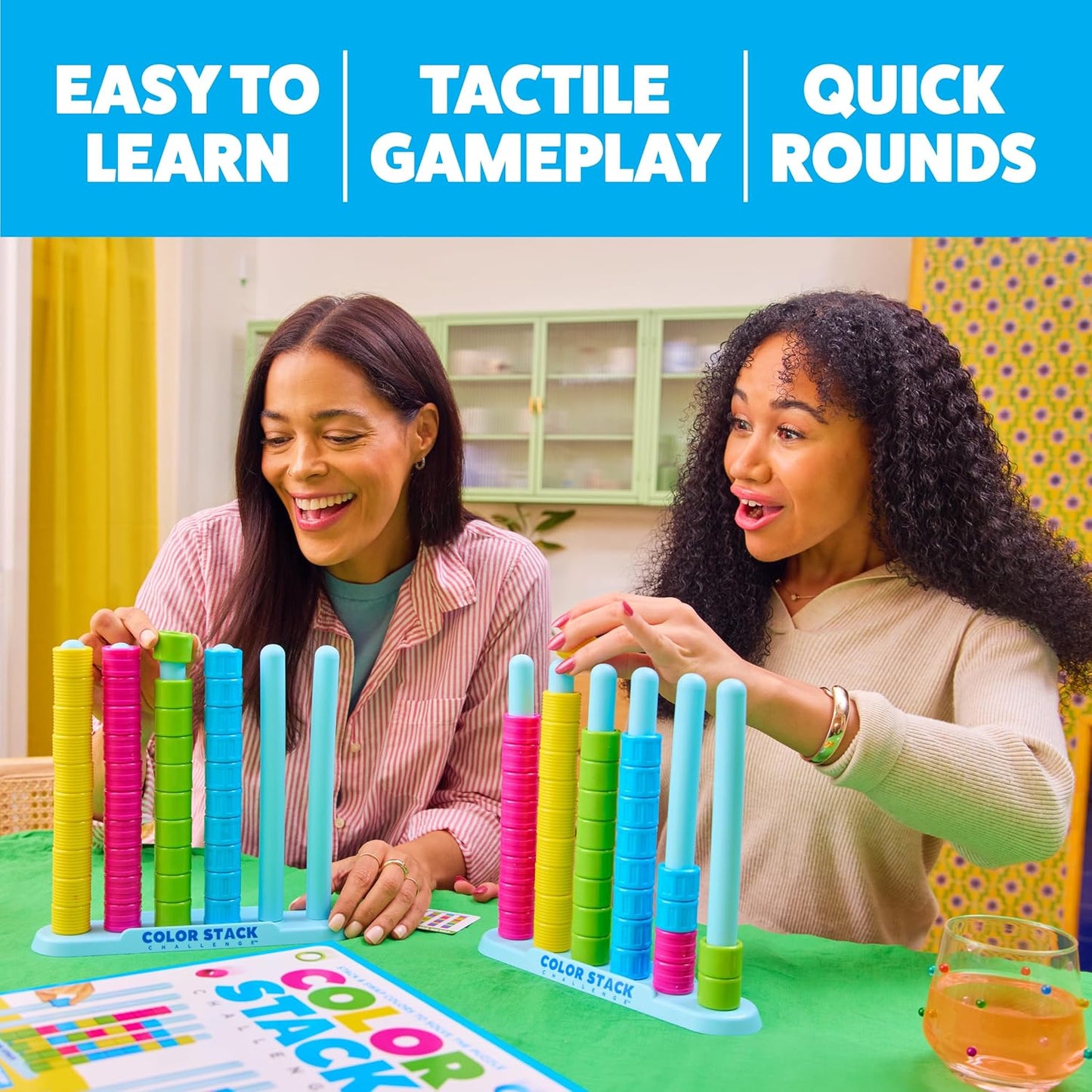 Color Stack Challenge - Rasanter Farbabstimmungs-Puzzlespielspaß für Familie & Partys 🧩🌈