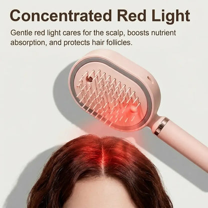 3-in-1 Electric Mist Massage Brush - Self-Cleaning & Anti-Static 💆‍♀️✨