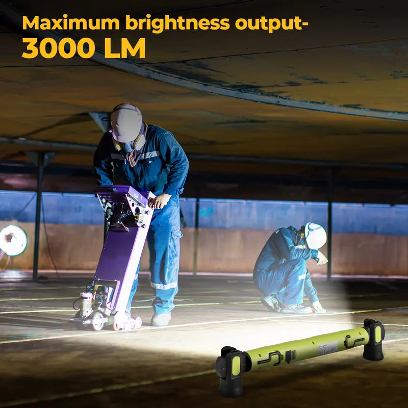 3000LM LED Under Hood Work Light Bar - Magnetic Rechargeable Car Repair Lamp 🚗💡
